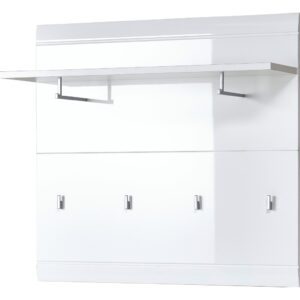 Vešiakový panel 3575-84 GW-ADANA v bielej farbe