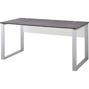 Písací stôl 4150-261 GW-ALTINO v dekore biely / basalto tmavý