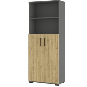Skrinka na dokumenty 4249-564 GW-PROFI 2.0 v dekore grafit / dub grandson
