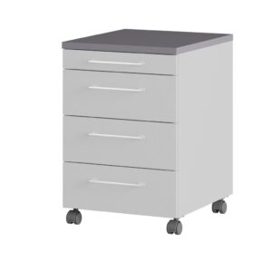Kontajner na kolieskach 4251-588 GW-PROFI 2.0 v dekore svetlosivý / grafit