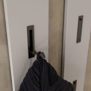 Vešiakový panel 3728-572 v kašmírovej farbe (pohľad do interiéru)