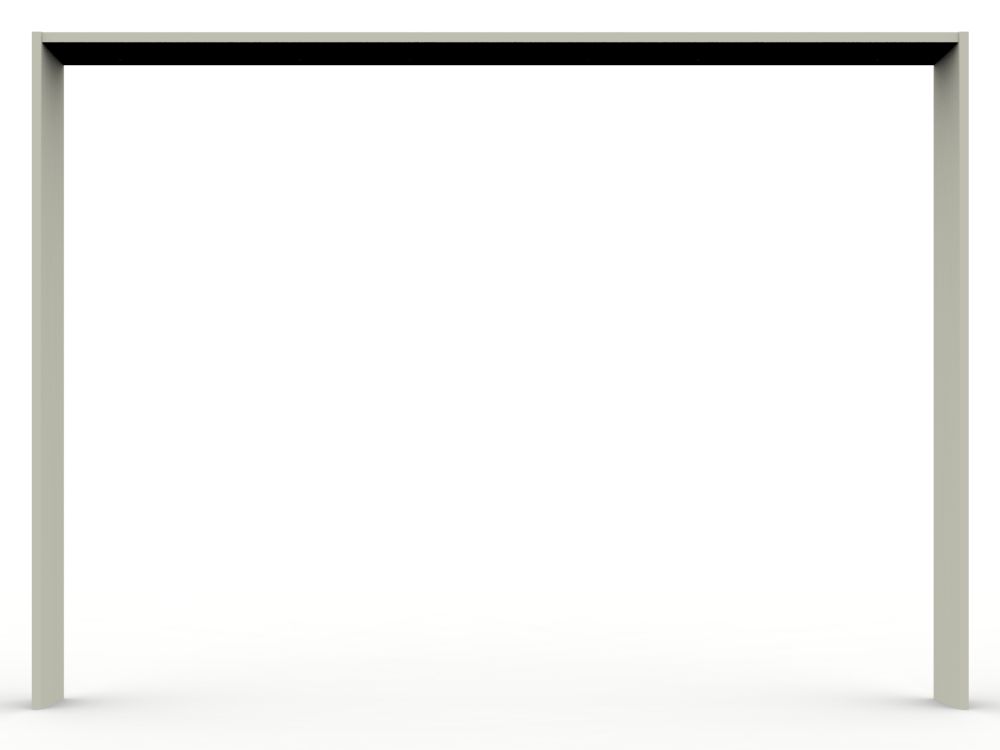 Paspartový rám pre skrine MONTREAL s posuvnými dverami