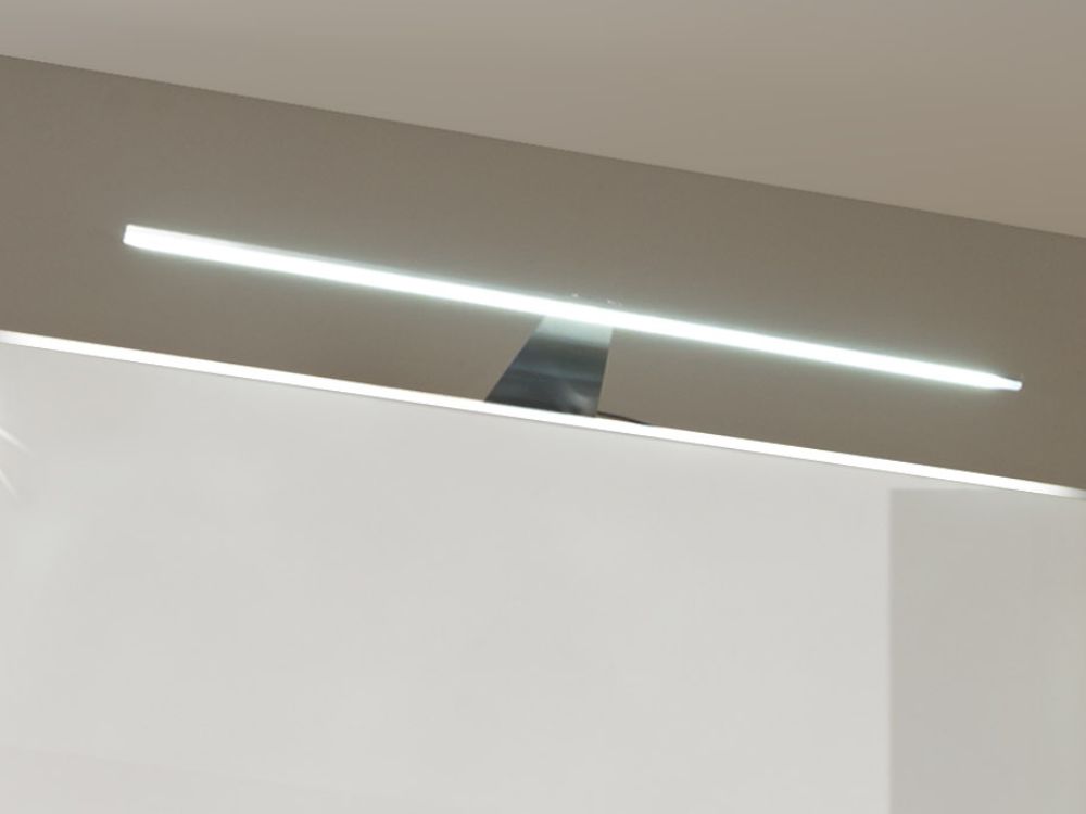 Prisadené svietidlo LED-Line v chrómovej úprave pre skrine WESTSIDE